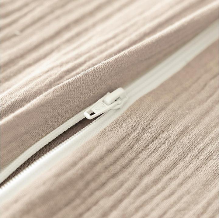 Image du produit Julius Zöllner Sac de couchage d'été en mousseline de coton, sable (86 cm, 0,5 TOG, Été)