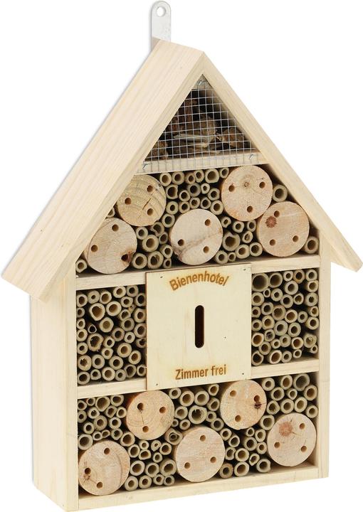 Relaxdays Bienenhotel (Biene, Wildbienen)