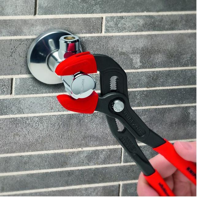 Actual product image Knipex 3 pairs of plastic jaws for all 87 XX 250 mm models (models from 2007) (86 mm)