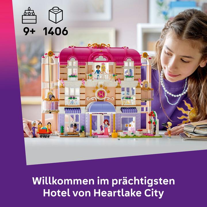 Produktbild LEGO Das Grandhotel von Heartlake City (42704, LEGO Friends)
