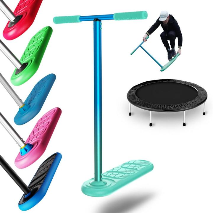 Actual product image Indo Trampoline Scooter Kickstart - Neon
