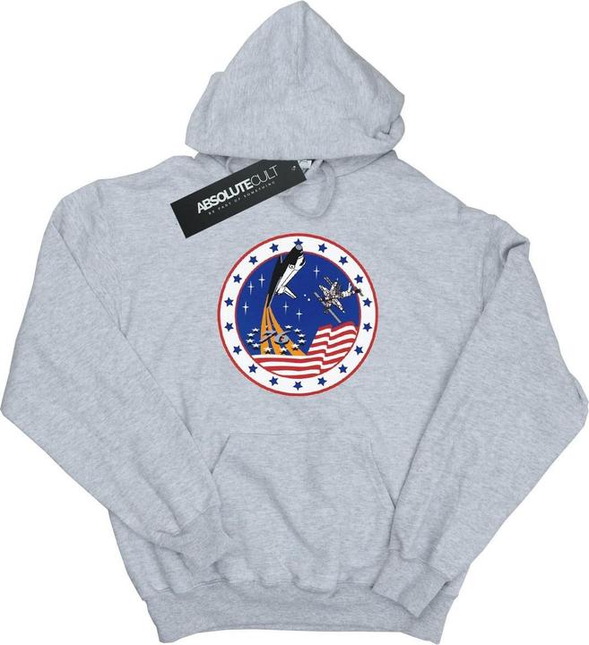 Immagine prodotto Nasa Classic Rocket 76 Felpa con Cappuccio Donna (M)