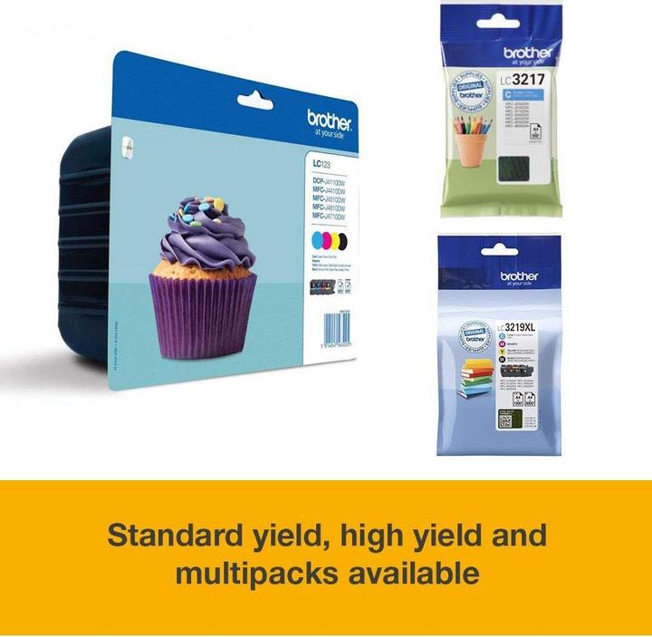 Productafbeelding Brother LC521BK originele inktcartridge - zwart (BK)