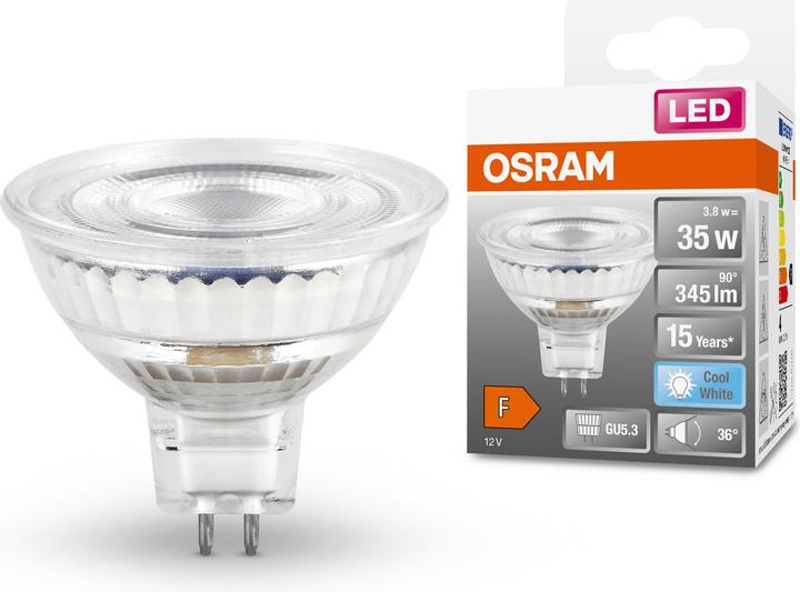 Image du produit Osram Led Star Mr16 (GU5.3, 3.80 W, 345 lm, 1 x, F)