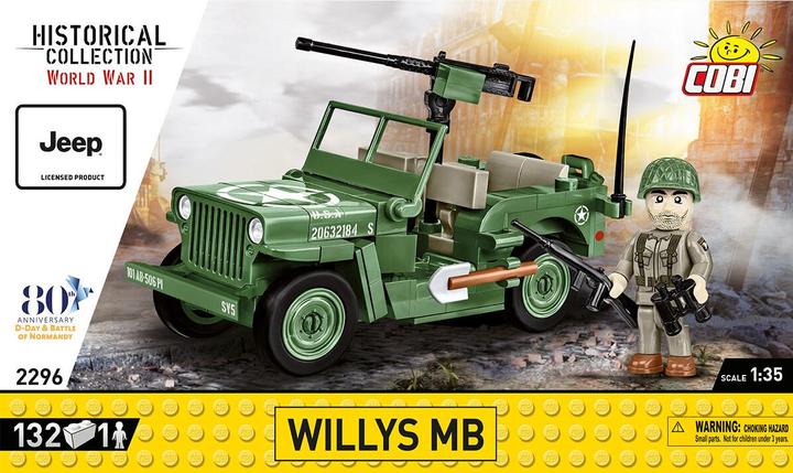 Produktbild Cobi 2296 Willys MB & M2 Gun