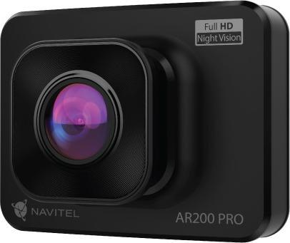Actual product image Navitel Vehicle Registrator Ar200 Pro (Rechargeable battery, Built-in display, Wi-Fi, Night vision, GPS receiver, Accelerometer, Built-in microphone, Full HD)