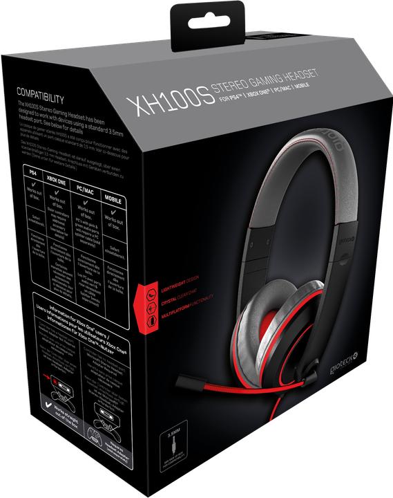 Actual product image Gioteck Headset XH-100S stereo 3.5mm jack (Cable)