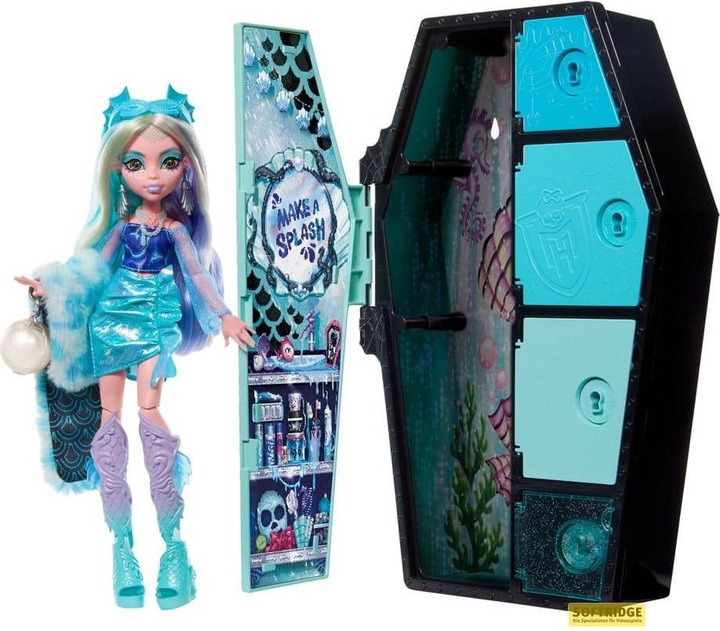 Actual product image Monster High Skulltimate Secrets™ Fearidescent™ Lagoona Blue™ Doll