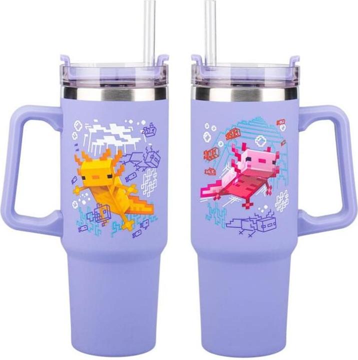 Produktbild Paladone Products Minecraft Purple 900ml Insulated Cup and Straw (0.90 l)
