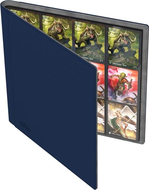 Actual product image Ultimate Guard UGD010425 - Portfolio 480 - 24-Pocket Xenoskin (Quadrow), blau