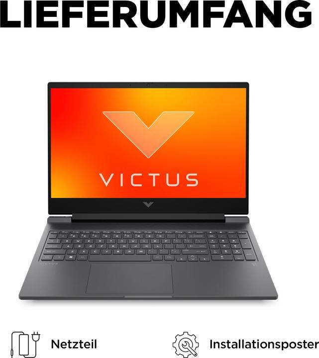 Produktbild HP Victus 16-s0183ng (16.10", 1000 GB, 32 GB, DE, AMD Ryzen 7 7840HS)
