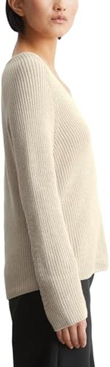 Produktbild Marc O'Polo Cardigan Stich Pullover V-Neck sandy melange (L)