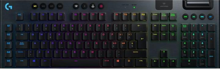 Image du produit Logitech G915 Lightspeed Wrls RGB Mec Kb (IT, Filaire)