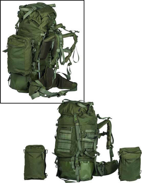 Actual product image Mil-tec Backpack Teesar 100 Ltr Olive (100 l)