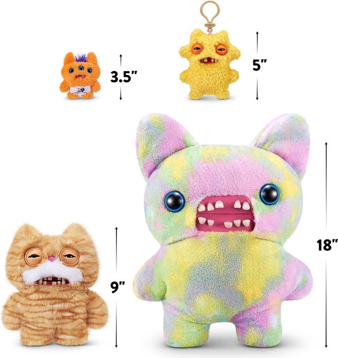 Produktbild Zuru Fuggler Funny Ugly Monster - Alley Cats - Stinkface (22 cm)