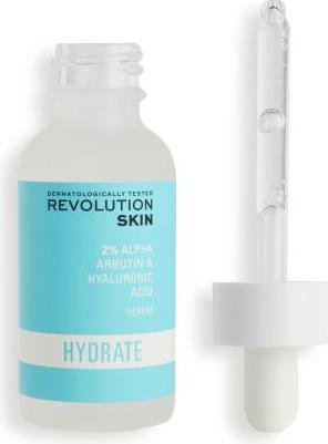 Actual product image Revolution Skincare Hydrate 2% Alpha Arbutin & Hyaluronic Acid Serum (30 ml)