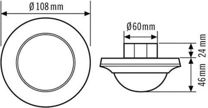 Productafbeelding Esylux Aanwezigheidsdetector (8 m)