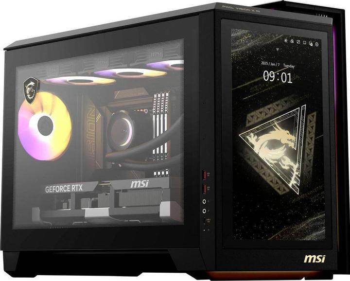 Actual product image MSI MEG Vision X AI 2NVV7-009AT (2000 GB, 32 GB, Intel Core Ultra 7 265)