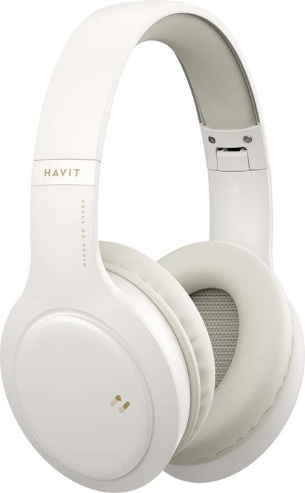 Actual product image Havit H633BT (beige) (20 h, Cable, Wireless)