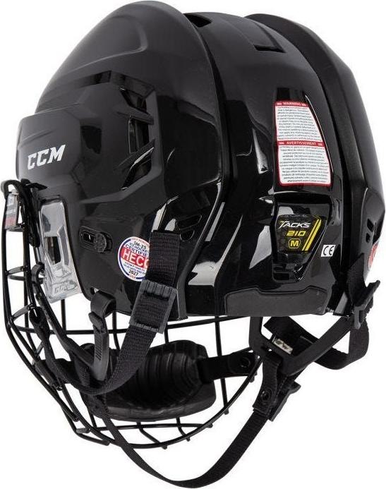 Produktbild CCM Tacks 210 SR Hockeyhelm mit Käfig (L, Weiss) (L)