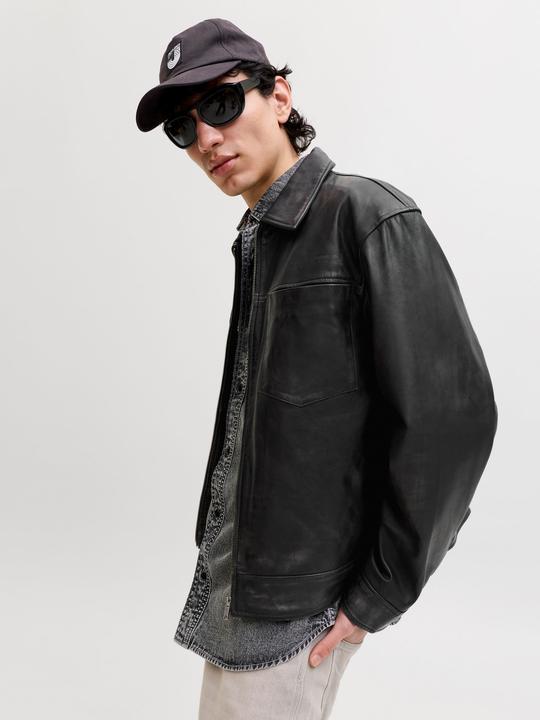 Produktbild Jack & Jones Lederjacke Lederjacke (XS)