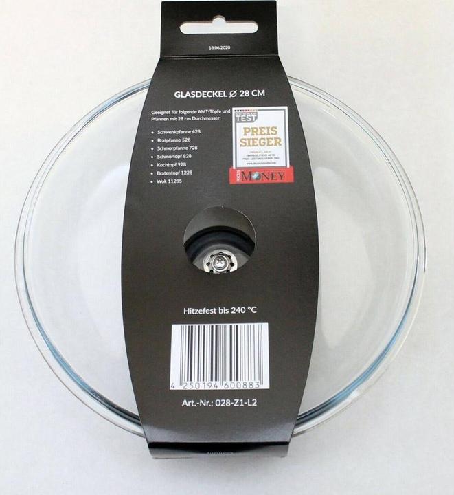 Image du produit AMT Couvercle en verre (32 cm, Verre)