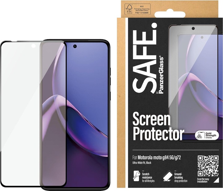 Produktbild Safe Ultra-Wide Fit (1 Stück, Motorola Moto G72, Motorola Moto G84)