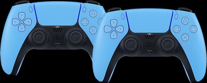 Produktbild Sony PlayStation 5 DualSense Draadloze Controller Starlight Blue Duo Pack (PS5)