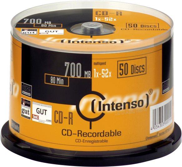 Produktbild Intenso CD-R 700MB/80min (50 x)