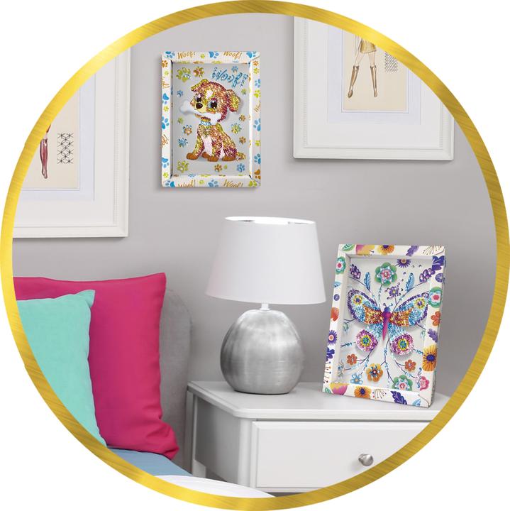 Actual product image Lansay Sequin Art Dog