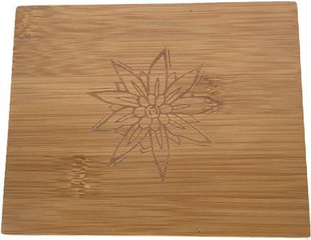 Actual product image Bekos Small bamboo storage box engraved (12 cm, 1x)