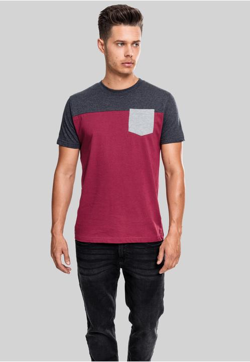 Produktbild Urban Classics 3-Tone Pocket Tee (M)