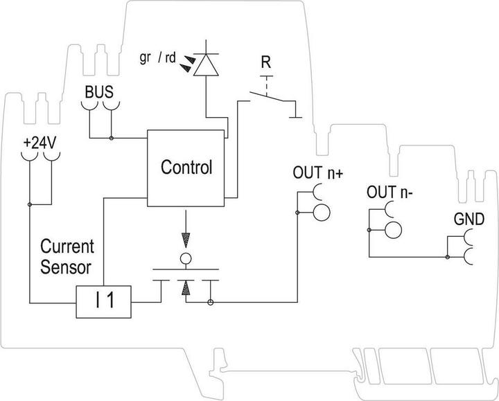 Produktbild Weidmüller Lastwächter 1ph 24VDC 24V 8A 2080600000
