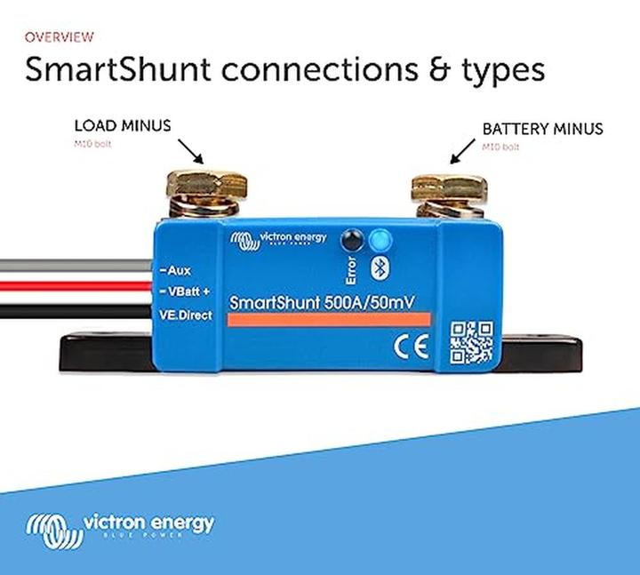Image du produit Victron Energy Smart Shunt 500A/50mV - IP65
