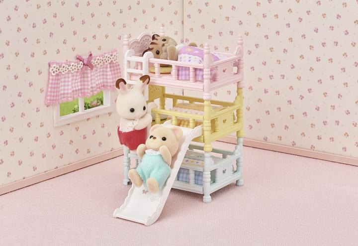 Actual product image Sylvanian Families Three-storey baby loft bed