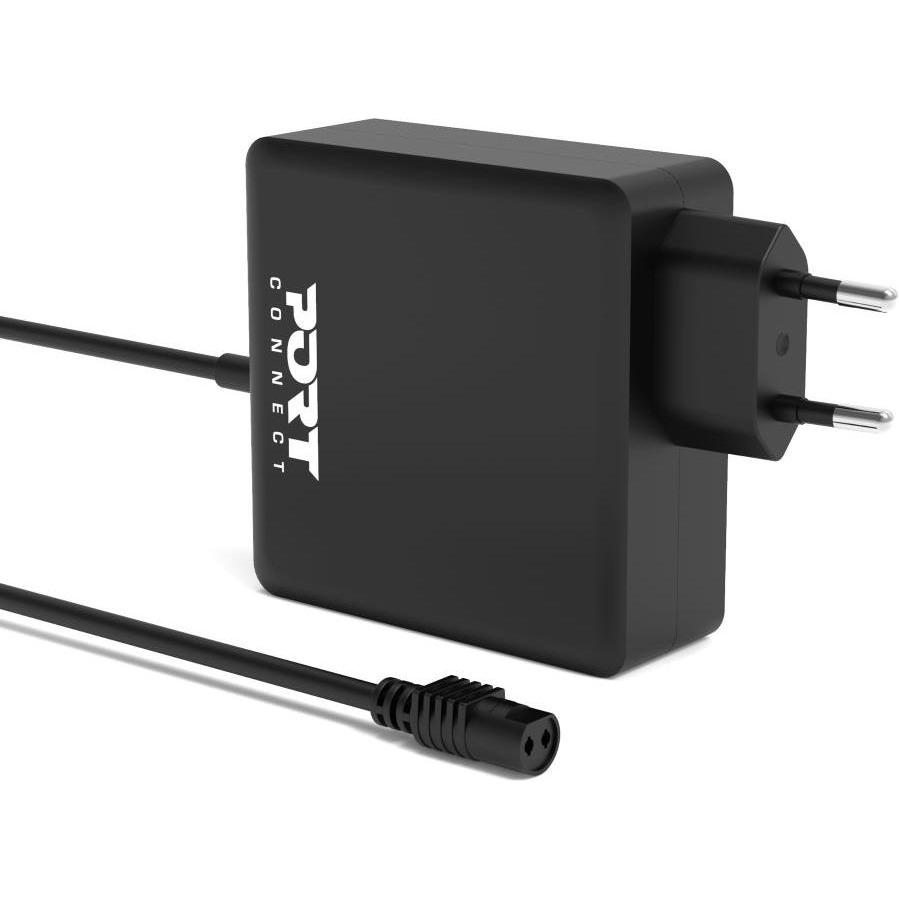 Thumbnail - Port Designs PowerSupply 65W Universal (65 W), Notebook Netzteil, Schwarz
