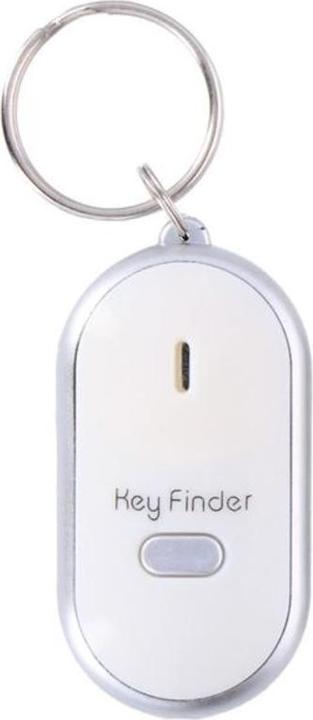 Grundig – Schlüsselanhänger mit Pfeifen-Locator (weiss)