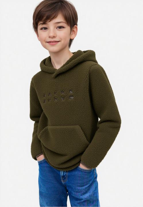 Produktbild Jack & Jones Junior Kapuzenpullover FLARE TEDDY Hoodie (122)