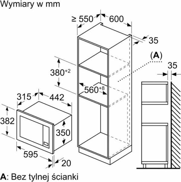 Produktbild Bosch Hausgeräte Serie 2 BEL623MB3 Mikrowelle Integriert Kombi-Mikrowelle (20 l)