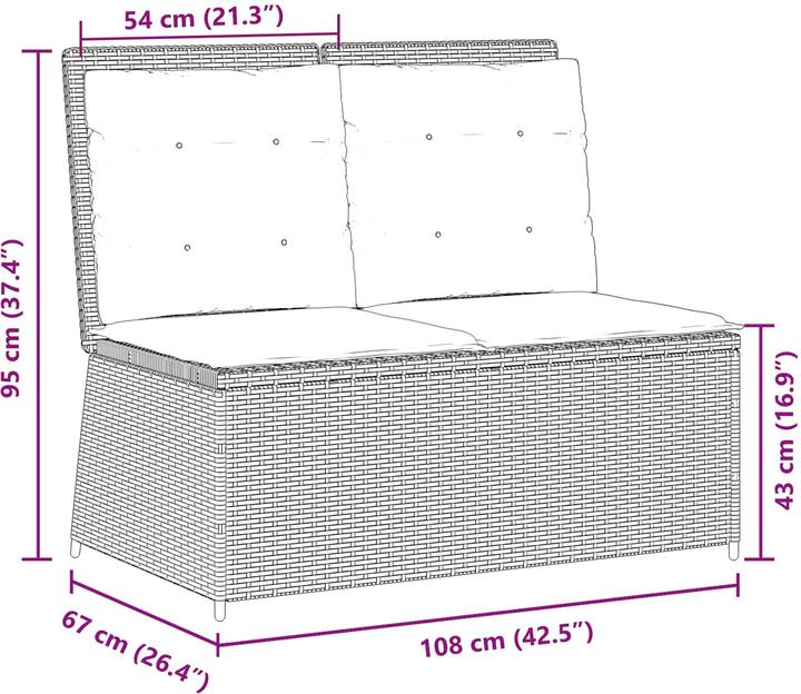 Image du produit vidaXL Gartenbank