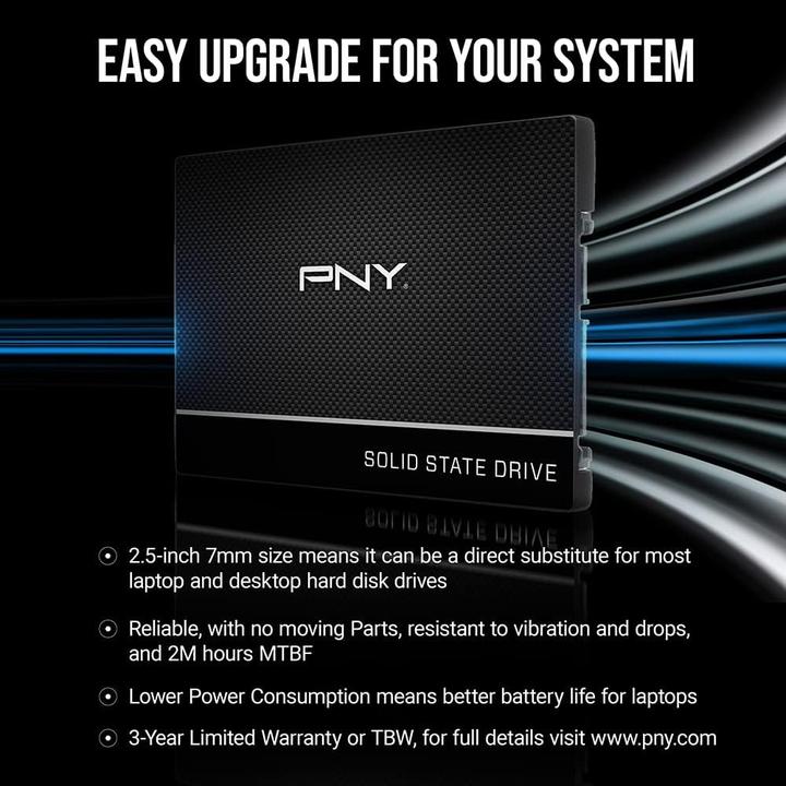 Actual product image PNY CS900 (2000 GB, 2.5")