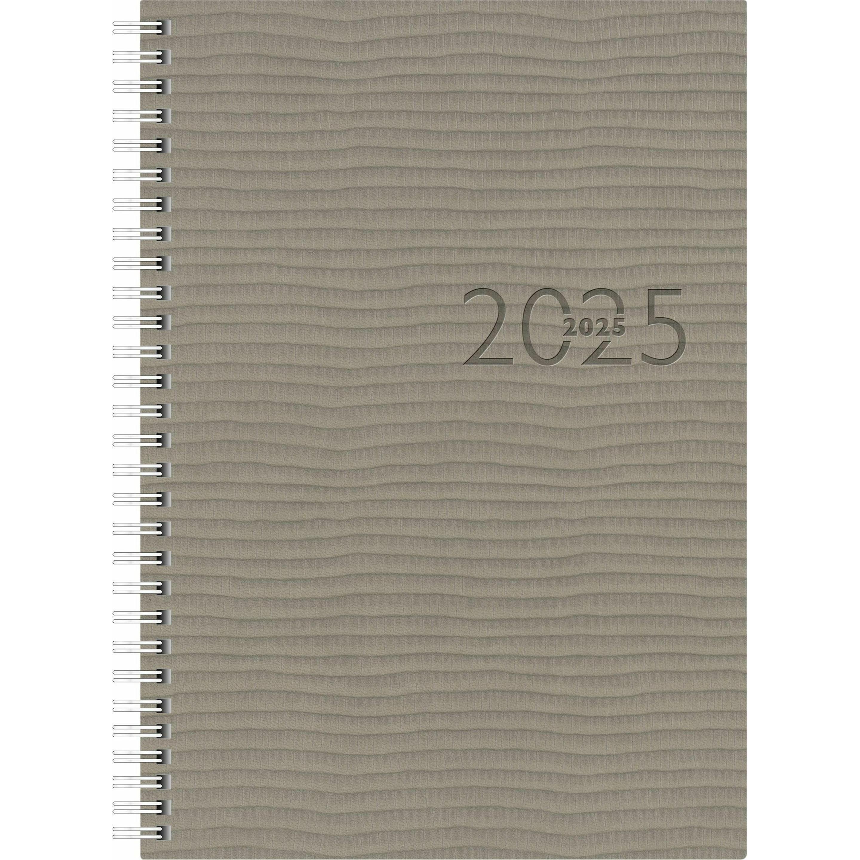 Baier & Schneider, Agenda, rido/idé 7023036805 Buchkalender Modell studioplan int. (2025) 2 Seiten = 1 Woche 168 × 240 m...