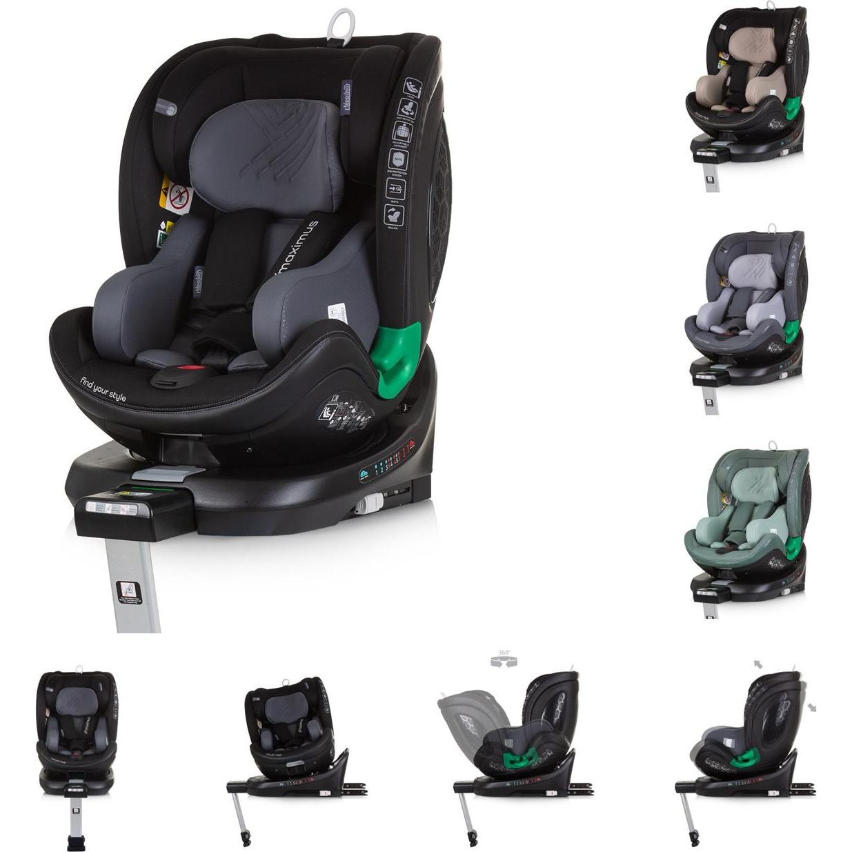 Thumbnail - Chipolino, Kindersitz, i-Size Kindersitz Maximus (Reboarder, Kindersitz, ECE R129/i-Size Norm)
