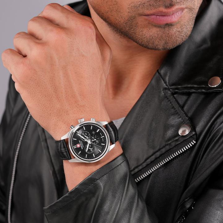 Image du produit Swiss Military Hanowa SMWGC0003101 Airman First Class (Chronographe, 43 mm)