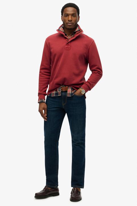 Image du produit Superdry Sweatshirt Demi-Zip Piqué Classique en Coton (L)