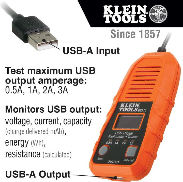 Produktbild Netpeppers KleinTools KLEIN TOOLS ET910 USB Digital