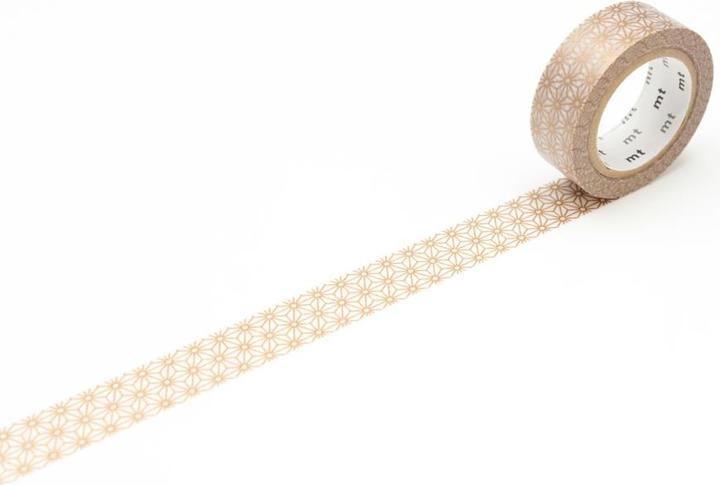 MT Masking Tape MT 01D Washi Tape: asanoha sinchu Einzelverpackung