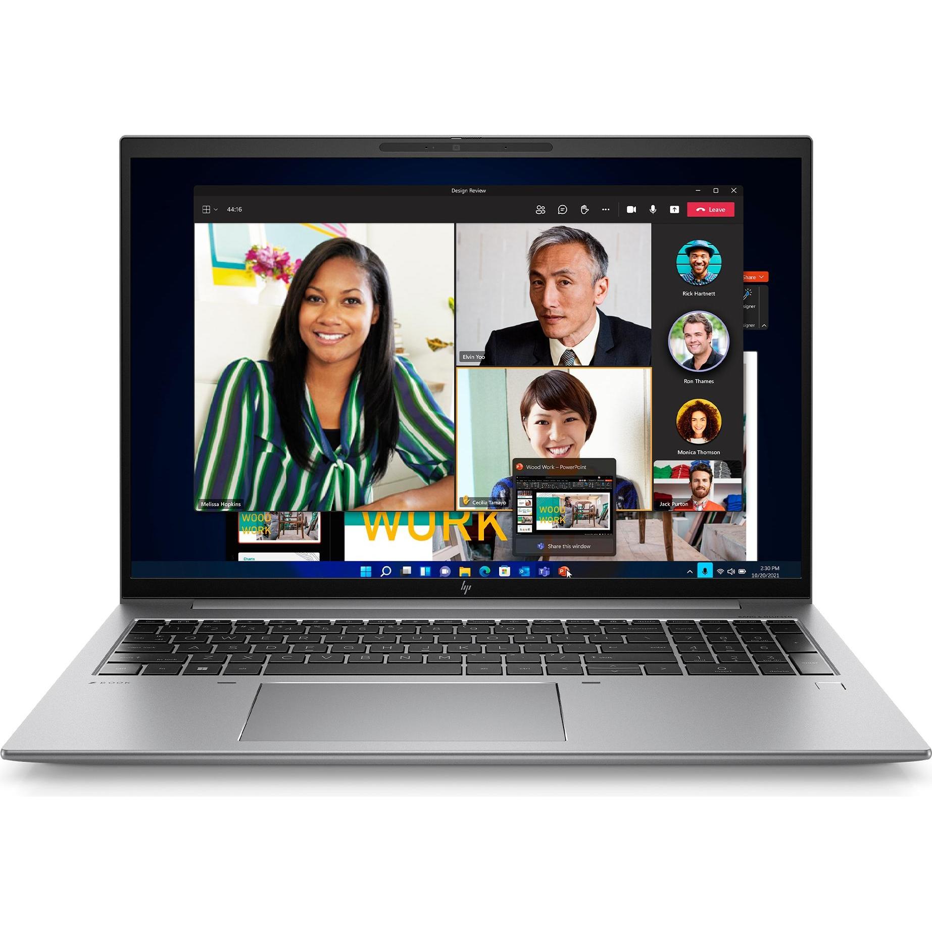 HP ZBook Firefly 16 G10 (16", 1000 GB, 64 GB, DE, Intel Core i7-1365U), Notebook, Silber