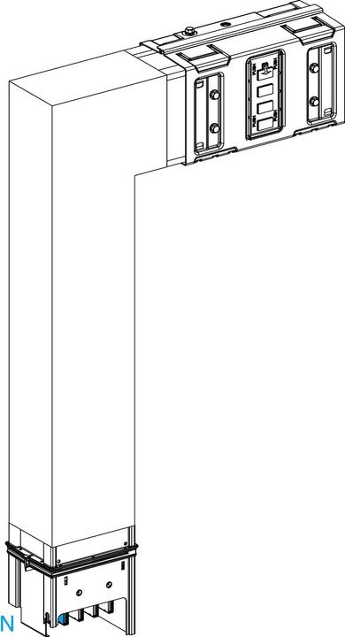 Actual product image Schneider Electric SE KSA1000DLF41A KSA external angle element (Terminal strips)