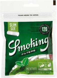 Produktbild Tamar Zigaretten-Filter Smoking Slim Menthol